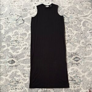 vince high neck pleated dress VINCE High Neck Pleated Dress